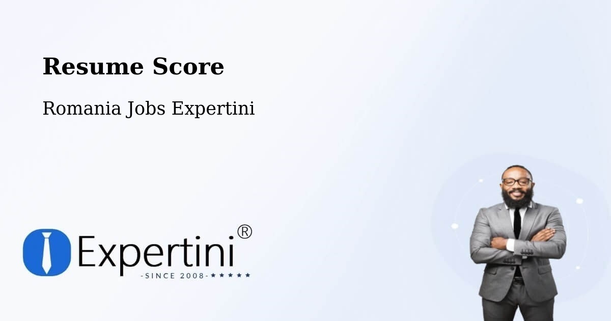 Resume Score & Job Description Match Tool – Huşi - Romania Jobs Expertini