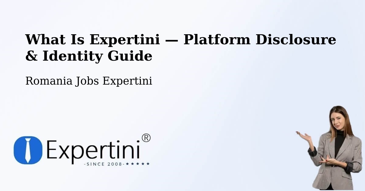 What Is Expertini — Platform Disclosure & Identity Guide – Huşi